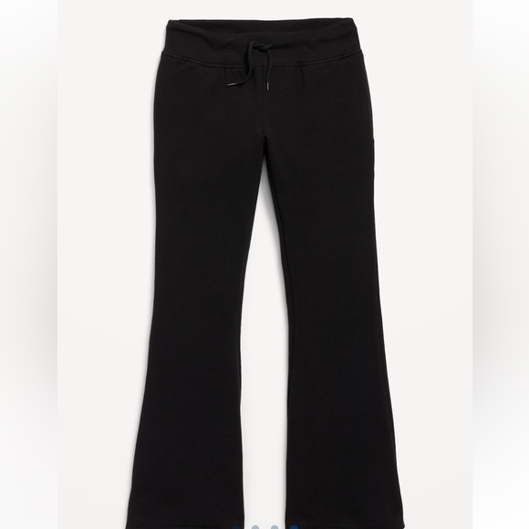 Mid-Rise Flare-Leg Fleece Sweatpants for Girls size 6-7 small - Picture 1 of 8